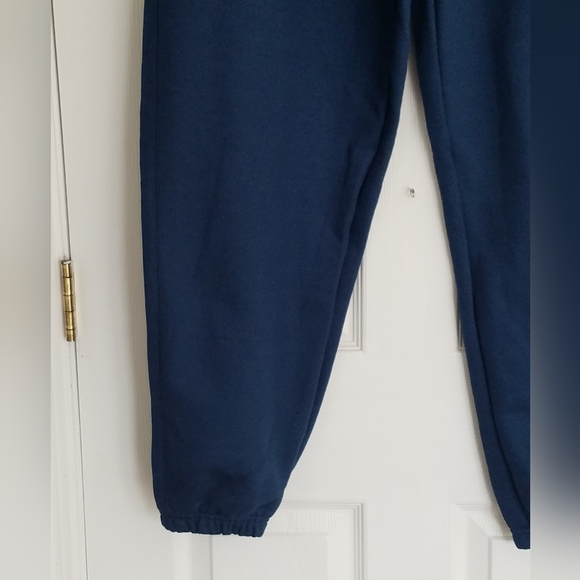 NWT Women's Reverse Weave Joggers Sweatpants Blue Size 2XL - Picture 4 of 14